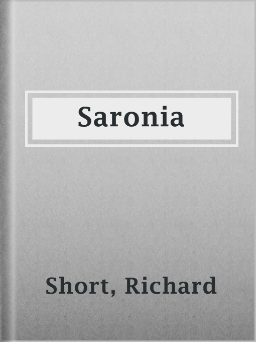 Title details for Saronia by Richard Short - Available